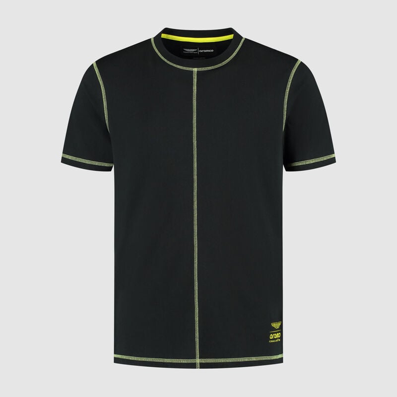 Race Data Graphic T-shirt 2025 - Aston Martin F1 Team - Black XXL for males - 8719203594705 - Fuel For Fans F1 Merchandise store