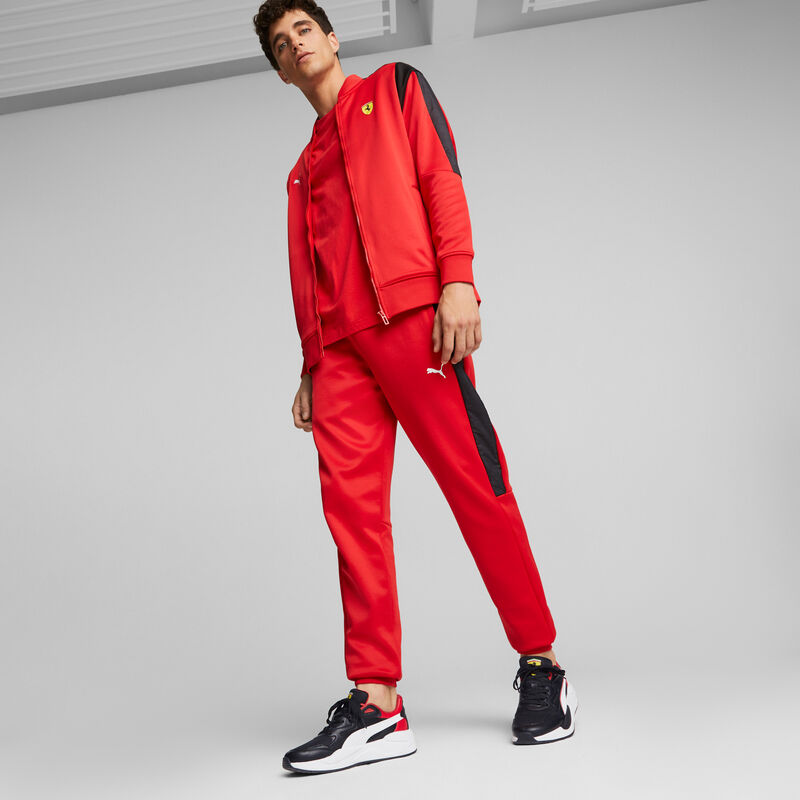 SF LS RACE MT7 TRACK JACKET - red