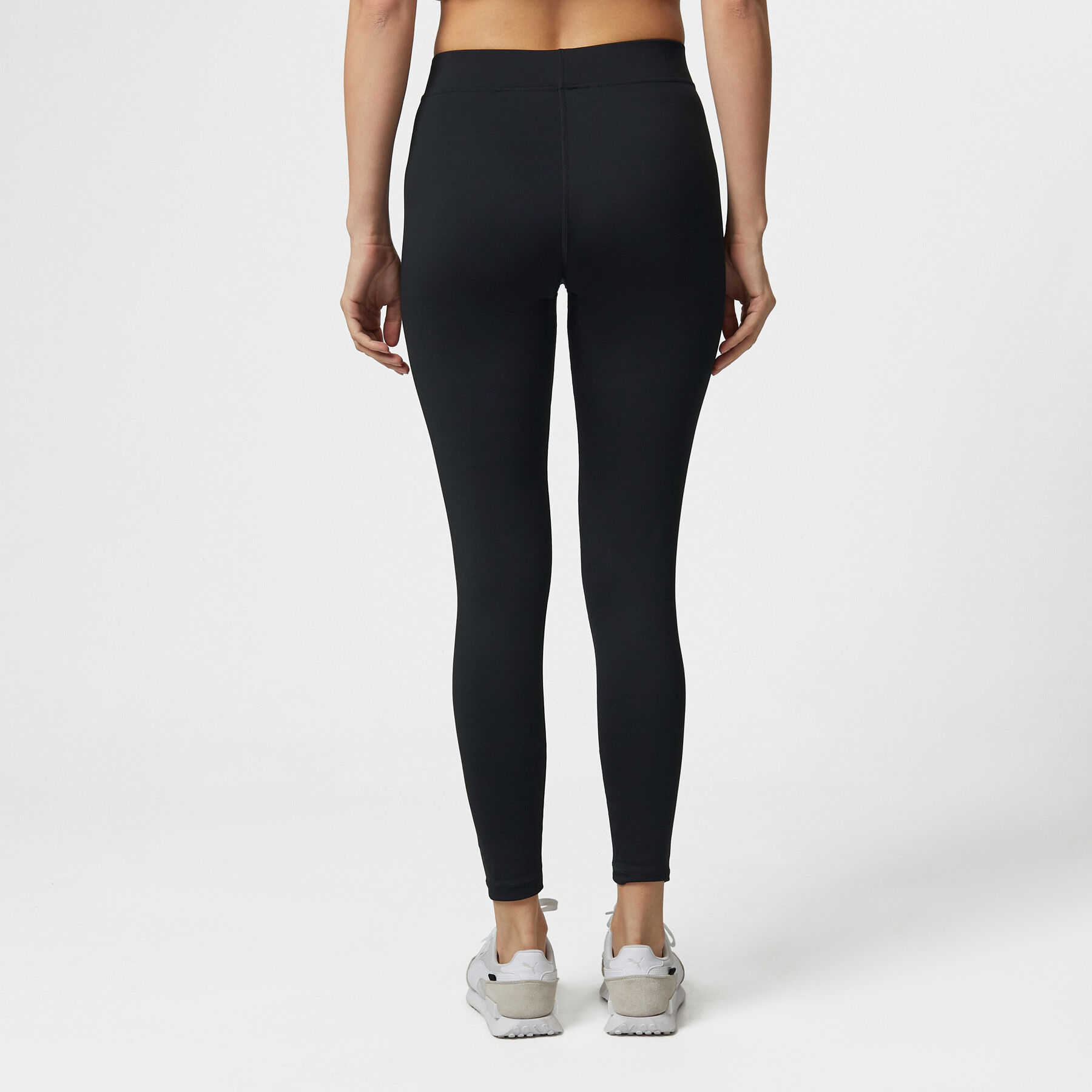 Nike plain black leggings sales