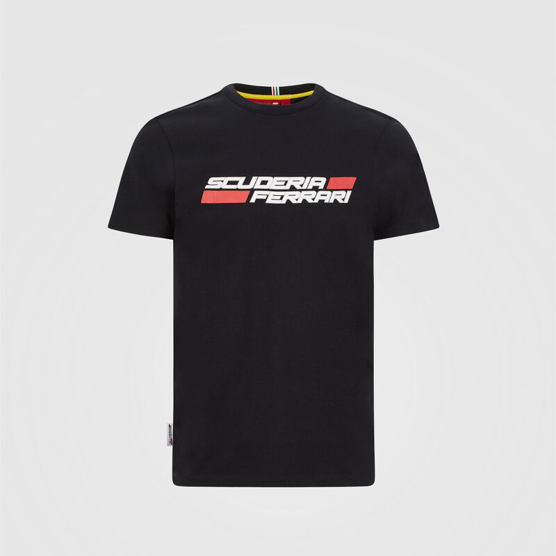 SF FW MENS SCUDERIA LOGO TEE - black