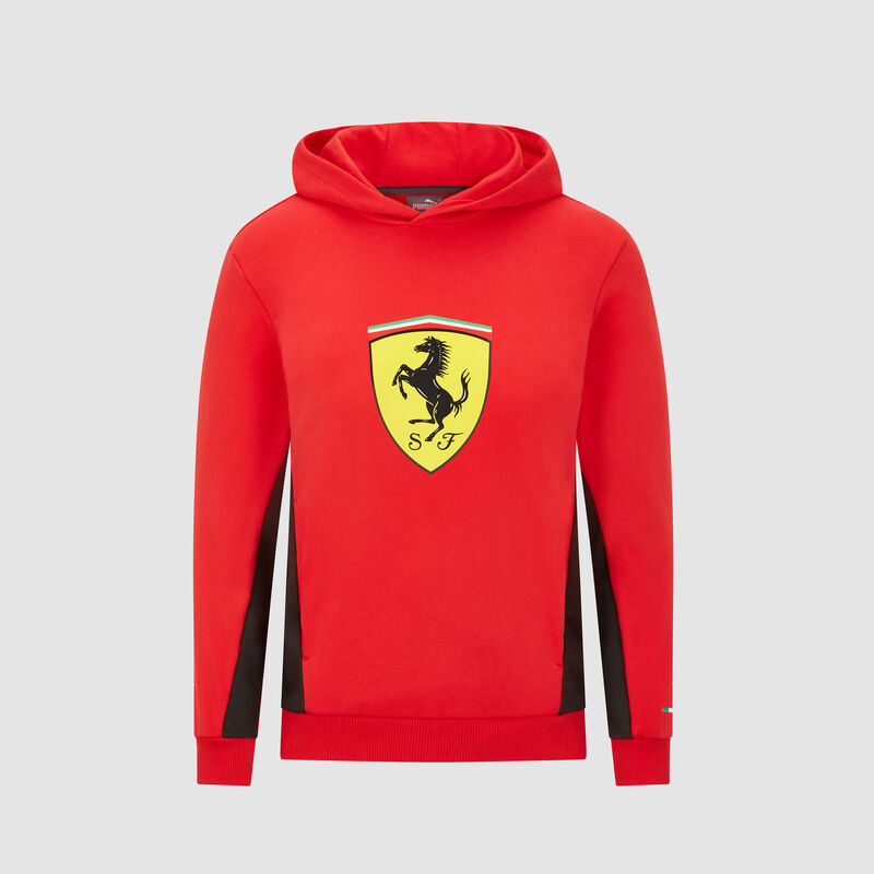 SF PU FW KIDS HOODED SWEAT - red