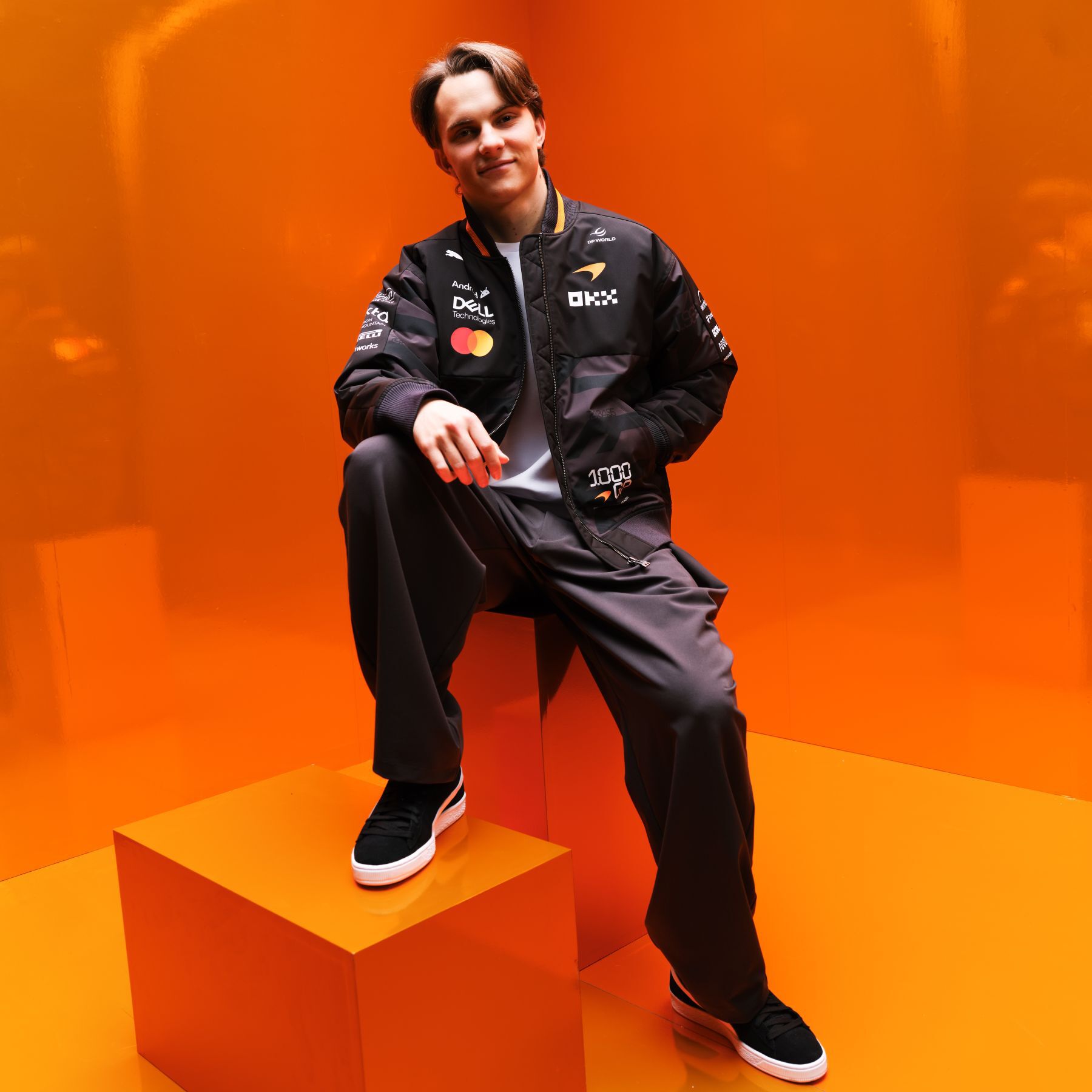 PUMA 2026 Team 1000th GP Bomber Jacket - McLaren Mastercard F1