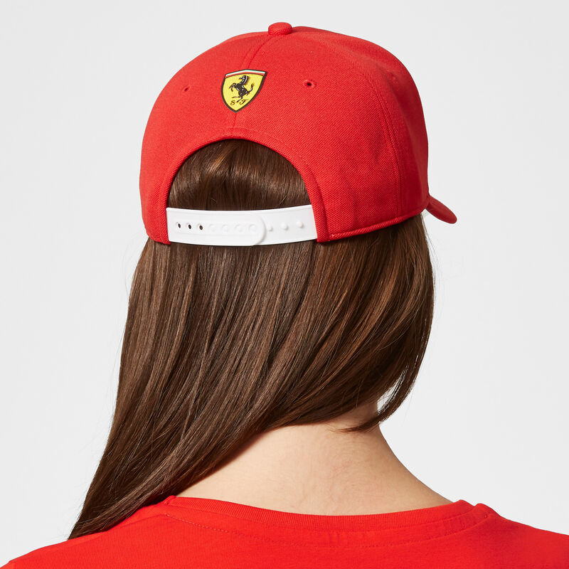 SF FW SCUDERIA LOGO BB CAP - red