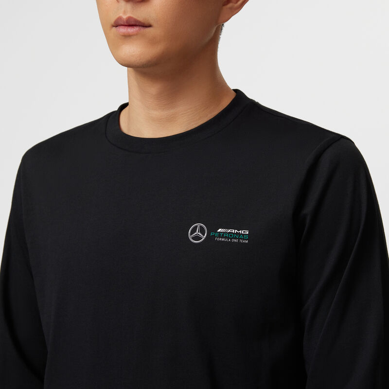 MAPF1 FW MENS LS TEE - black