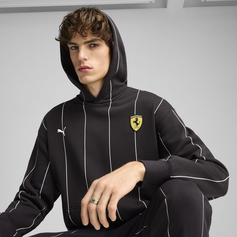 SF LS RACE PREMIUM HOODIE - black