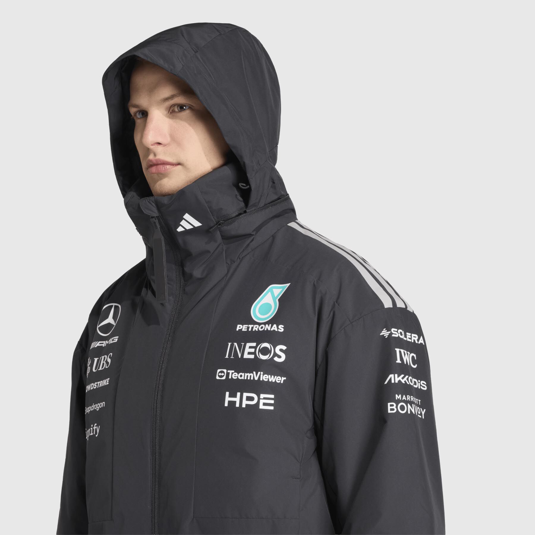 adidas 2026 Team Engineers Jacket - Mercedes-AMG F1 | Fuel For Fans