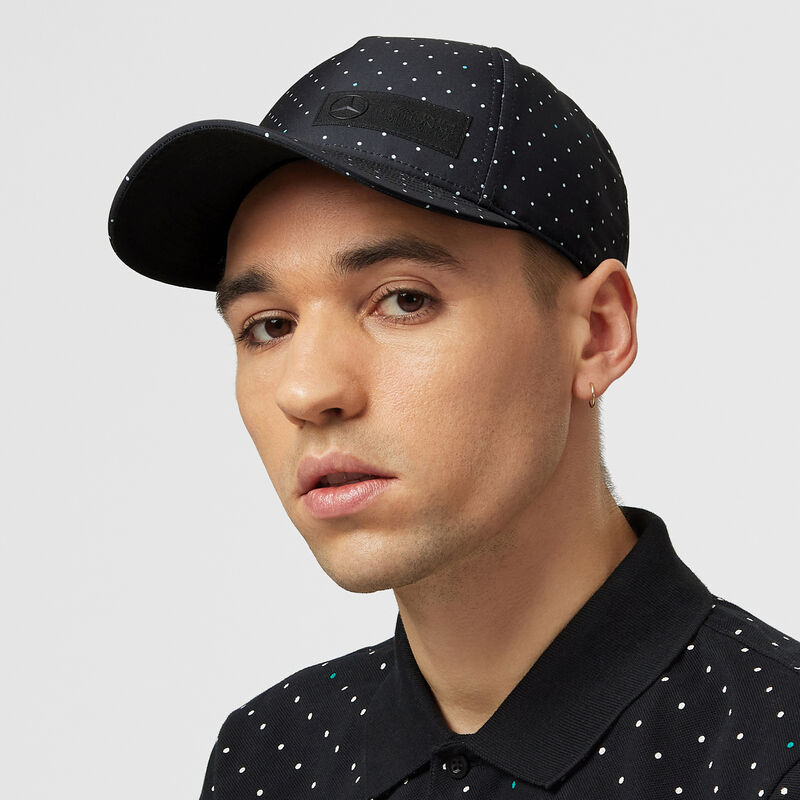 MAPF1 FW POLKA DOT CAP - black