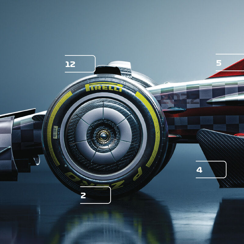 F1 SL NEW REGULATIONS 2022 POSTER - Multicolor