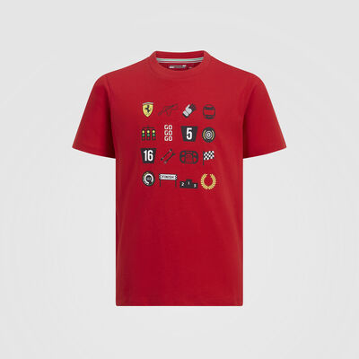 2019 Team Monza 90th Anniversary T Shirt Scuderia