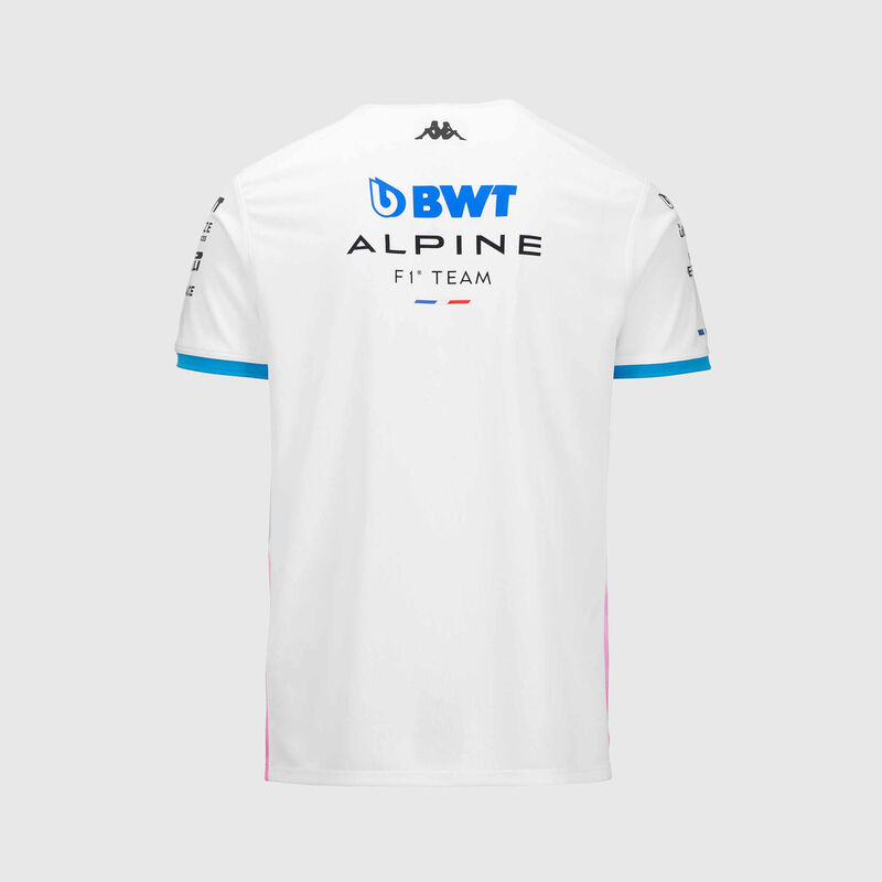 ALPINE SL RP TEAM TEE - white