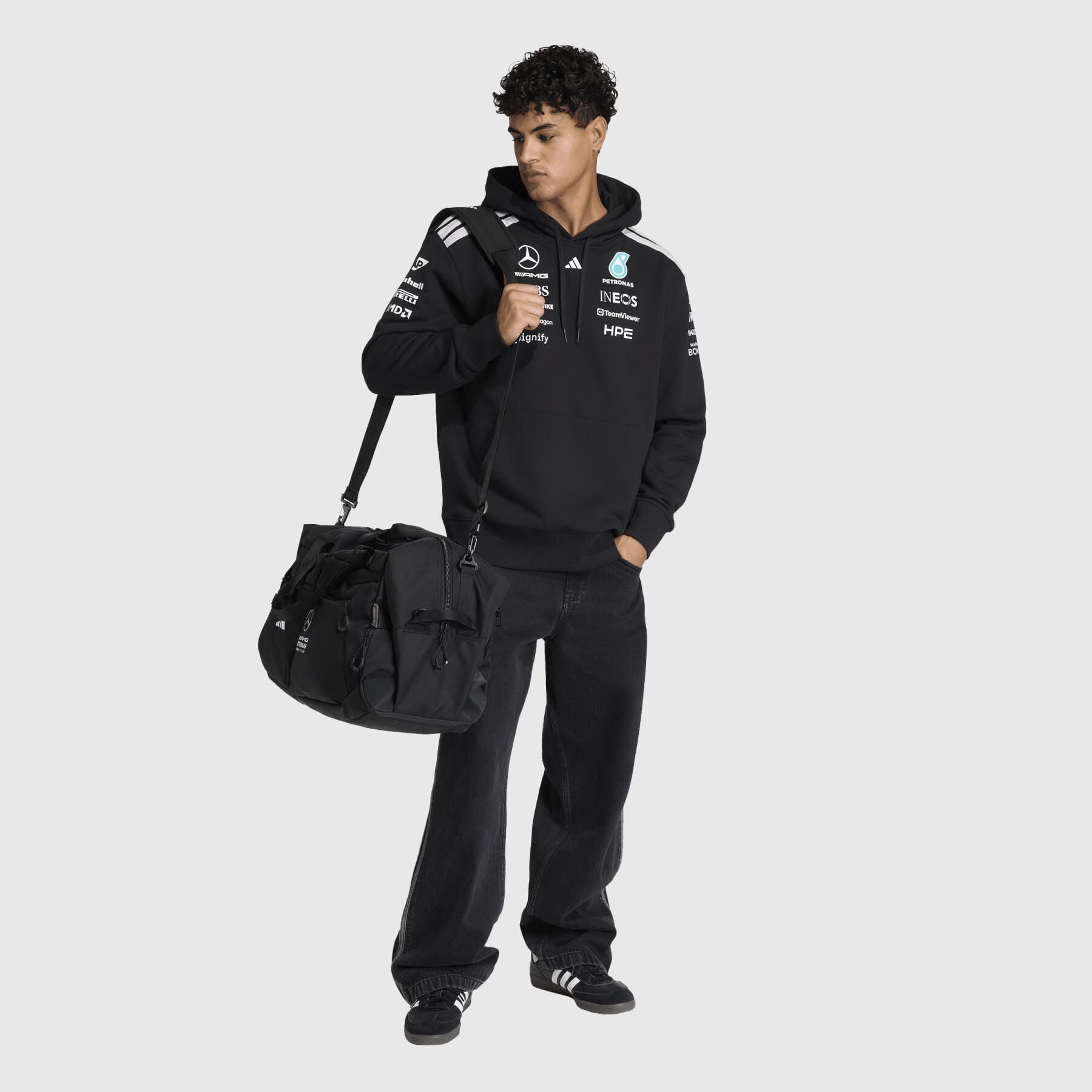 adidas 2026 Team Driver Hoodie - Mercedes-AMG F1 | Fuel For Fans