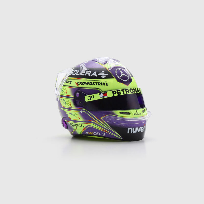 MAPF1 LH 2024 1:5 SCALE HELMET - neon yellow