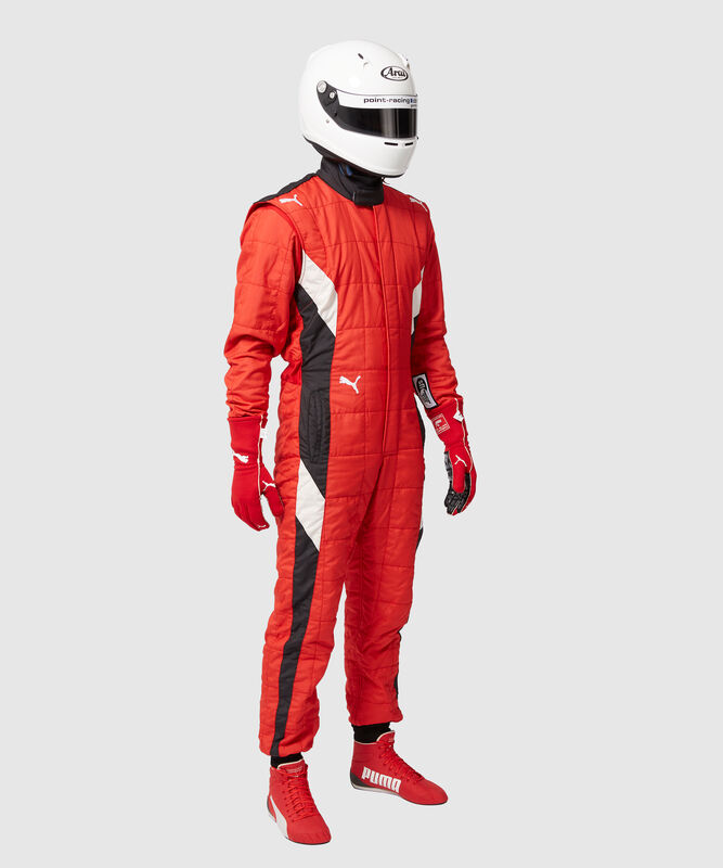 PU RW UNISEX FIA PODIO RACESUIT - red