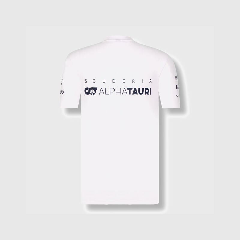 ALPHA TAURI RP MENS TEE - white