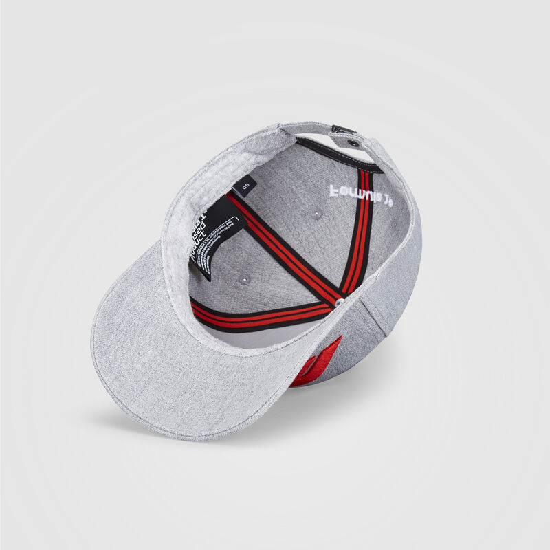 F1 FW LARGE LOGO BASEBALL CAP - grey