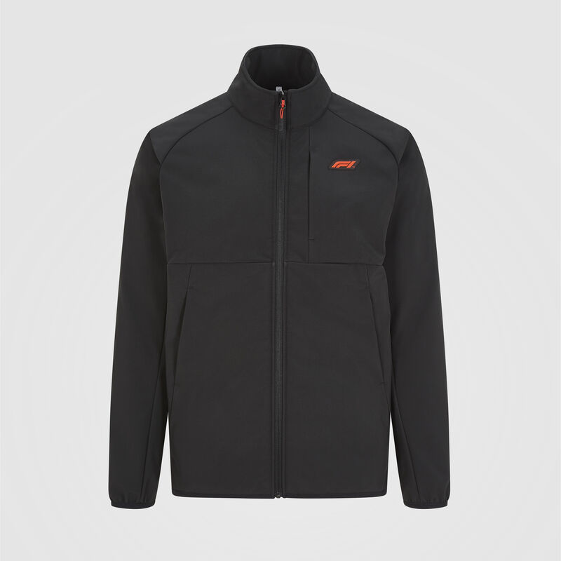 F1 FW TECH SOFTSHELL JACKET - black