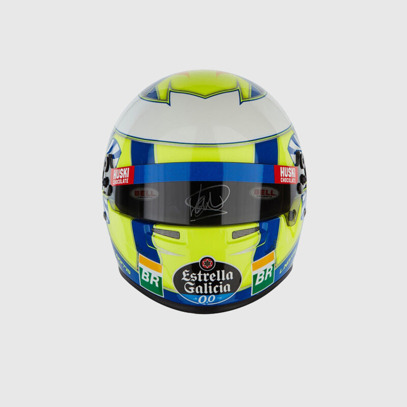 MCLAREN LANDO NORRIS SCALE HELMET - yellow