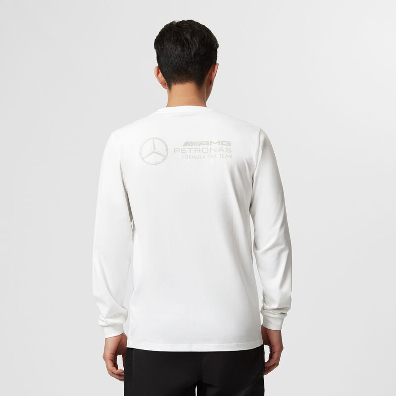 MAPF1 FW MENS LS TEE - white