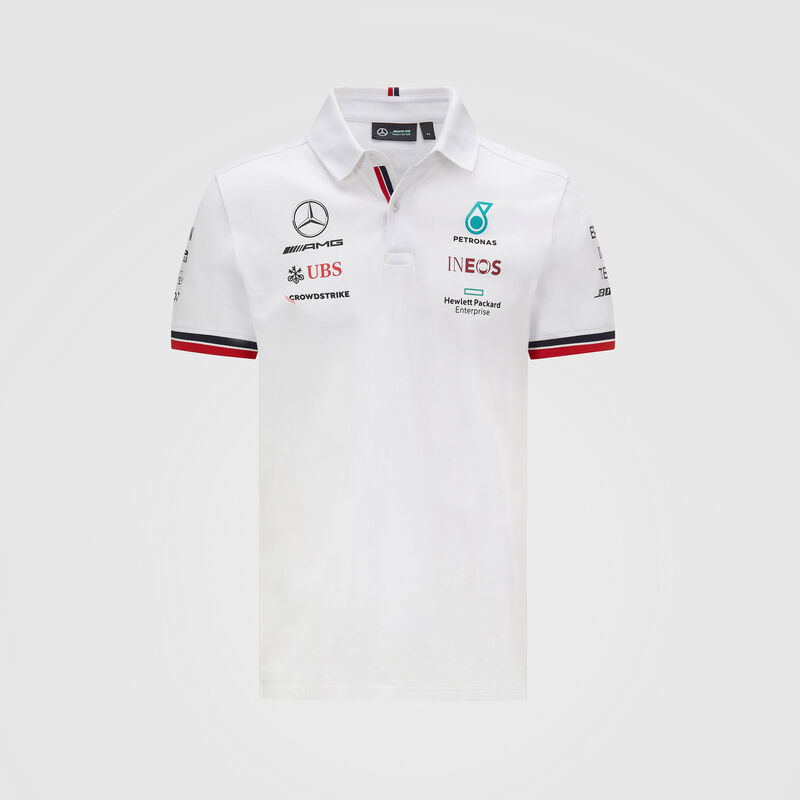 MAPF1 RP MENS POLO - white