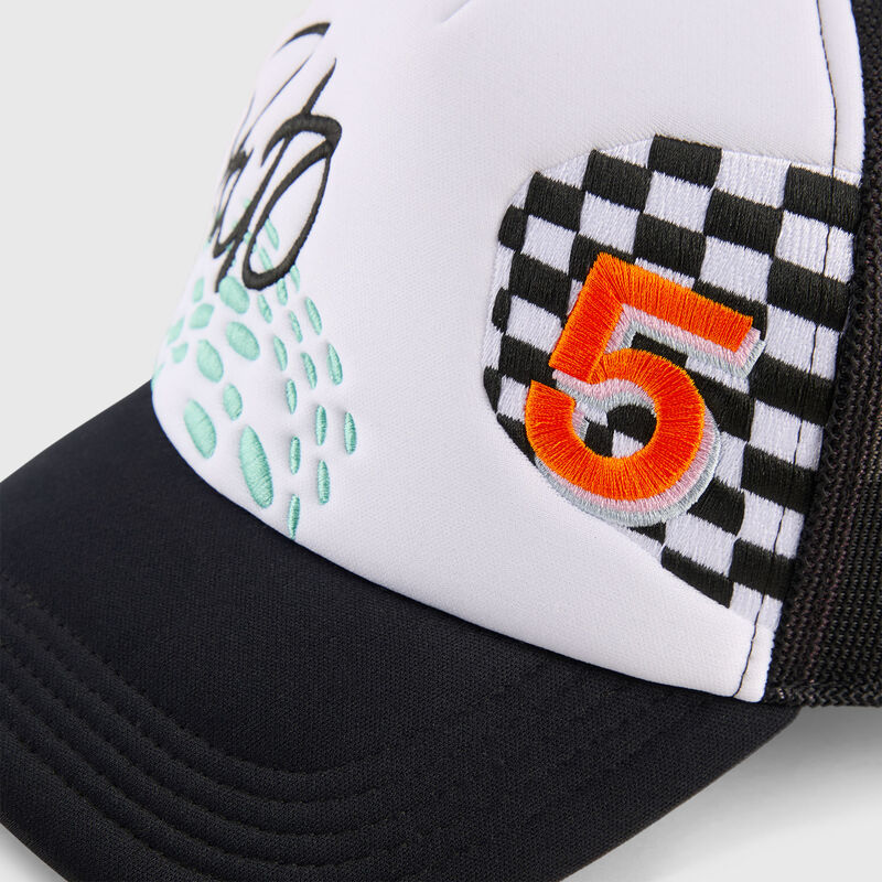 ML LS IndyCar Pato Trucker Cap - Puma Black