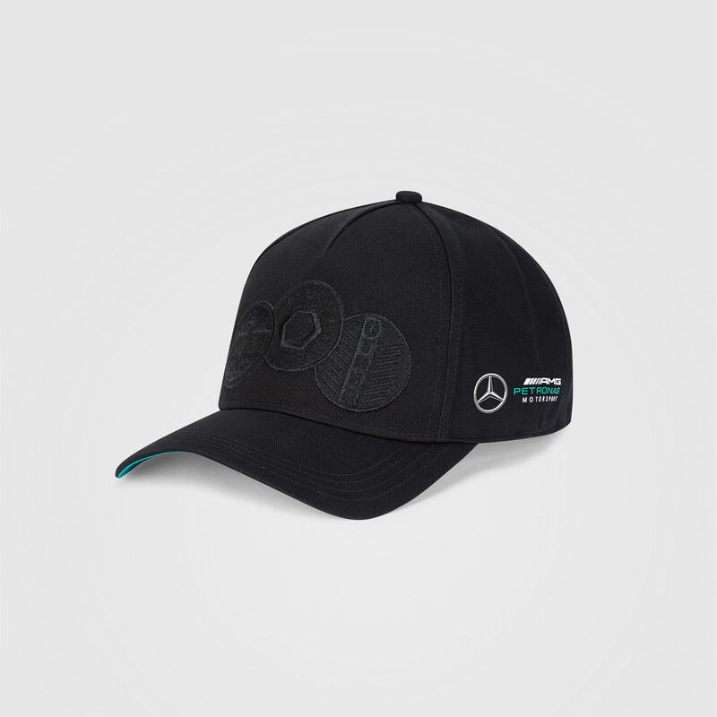 MAPM FW BADGE CAP - black