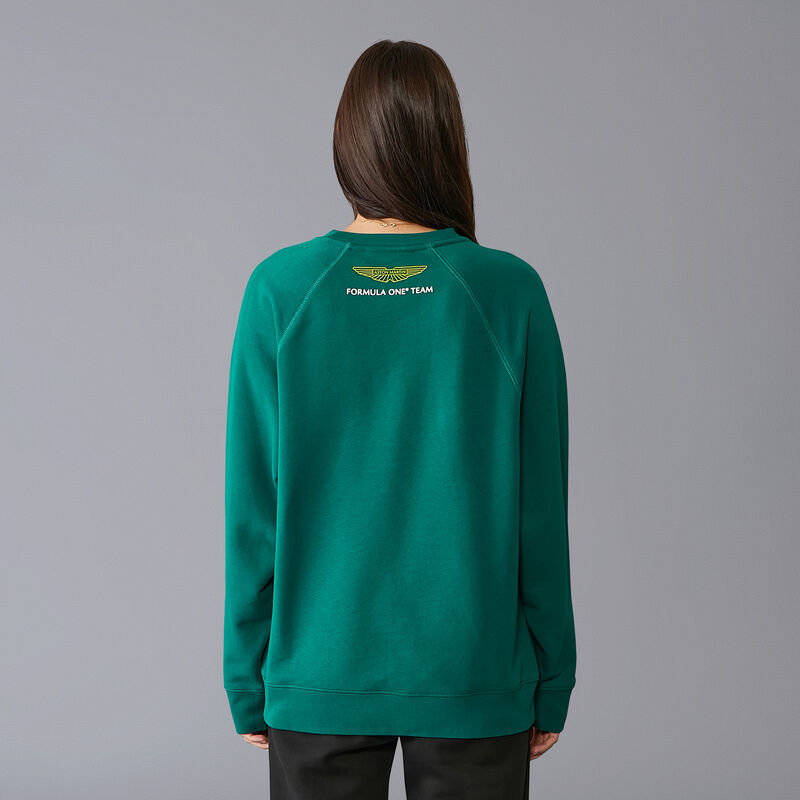 AMF1 FW LOGO CREW SWEAT - green