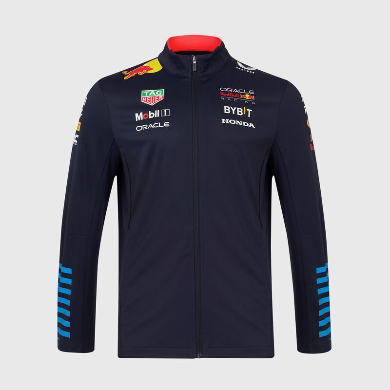 RBR RP UNISEX SOFTSHELL JACKET - navy