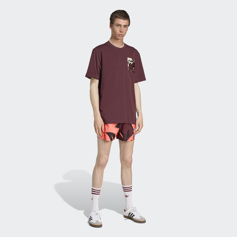 MAPF1 SE MENS SUMMER SWIM SHORT - burgundy