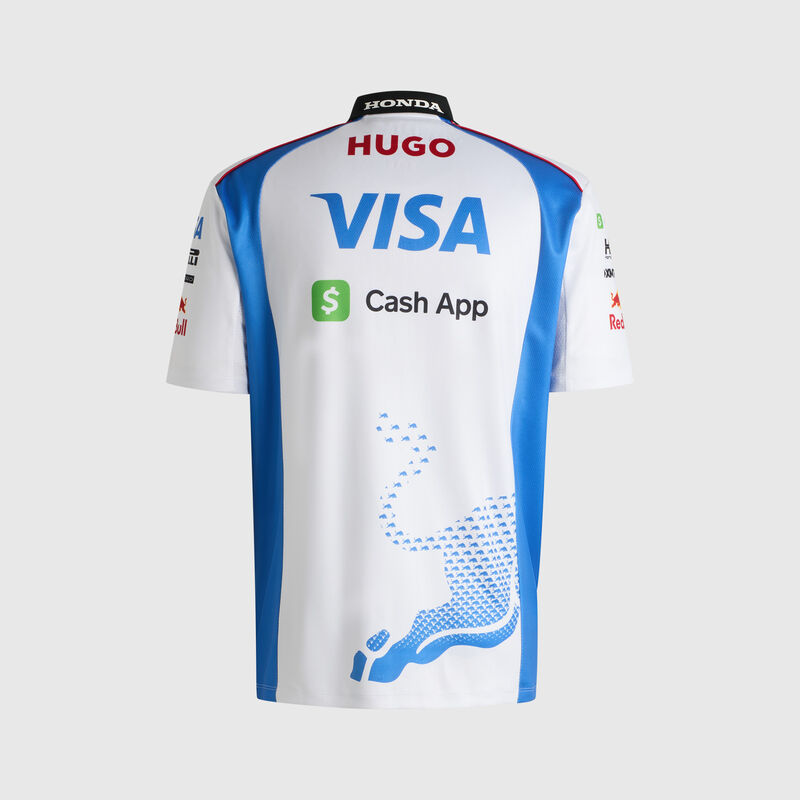 VCARB RP MENS TEAM POLO - white