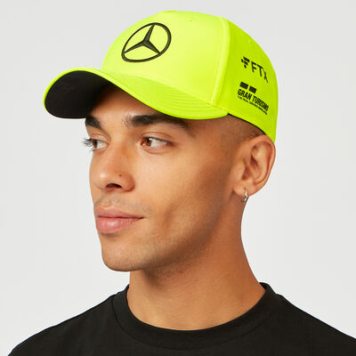 Lewis Hamilton 2022 Neon British GP Kappe