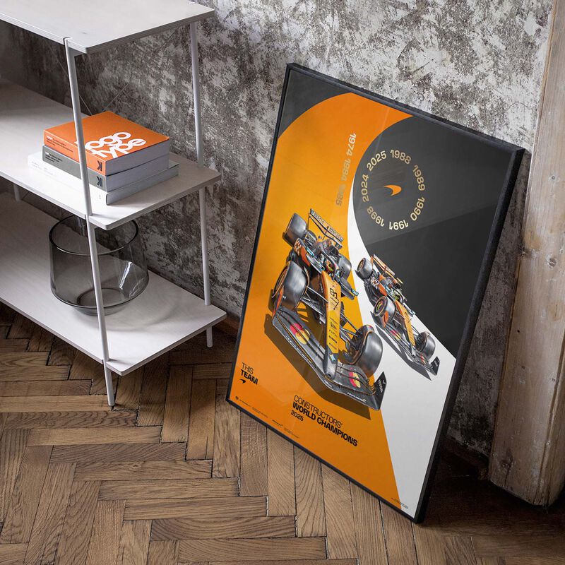 MCL 25 CONSTRUCTORS POSTER - Orange