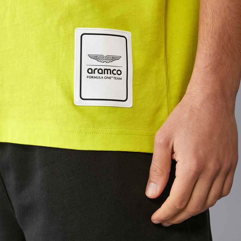 AMF1 FW LOGO TEE - lime