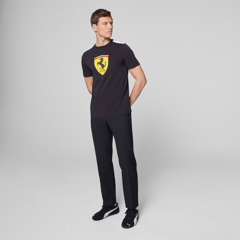 SF FW MENS LARGE SHIELD TEE - black