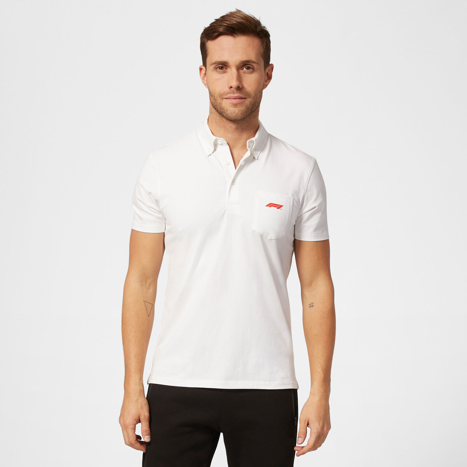 Small Logo Jersey Polo Shirt - F1 Collection | Fuel For Fans