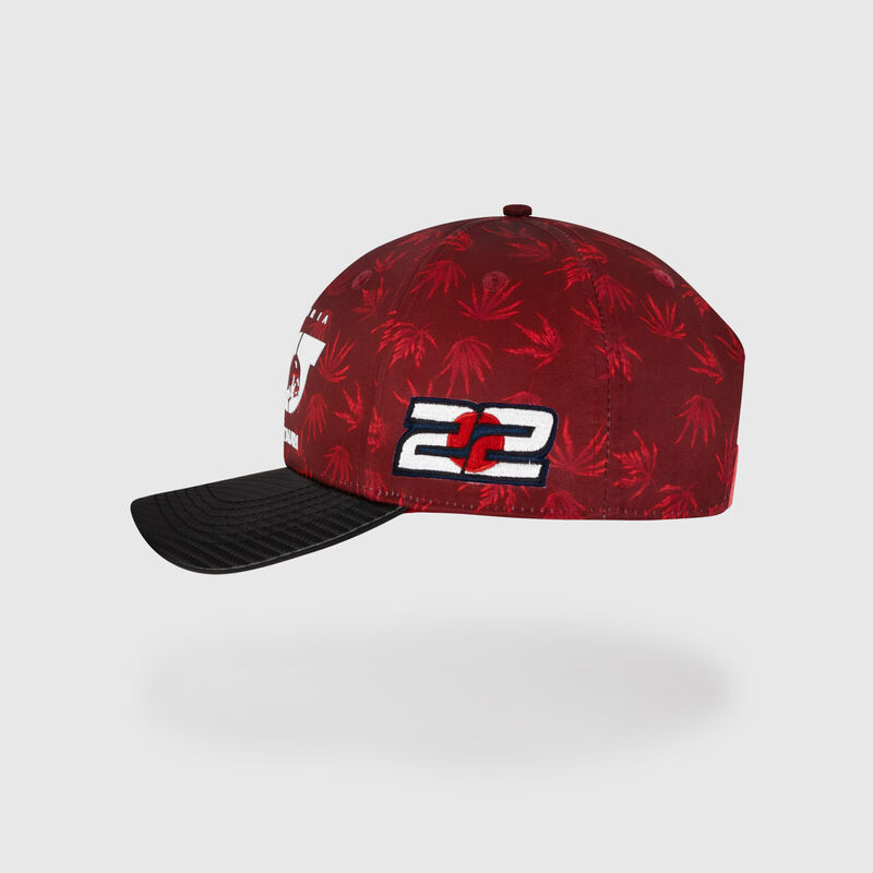 ALPHA TAURI RP TSUNODA DRIVER CAP - Bordeaux