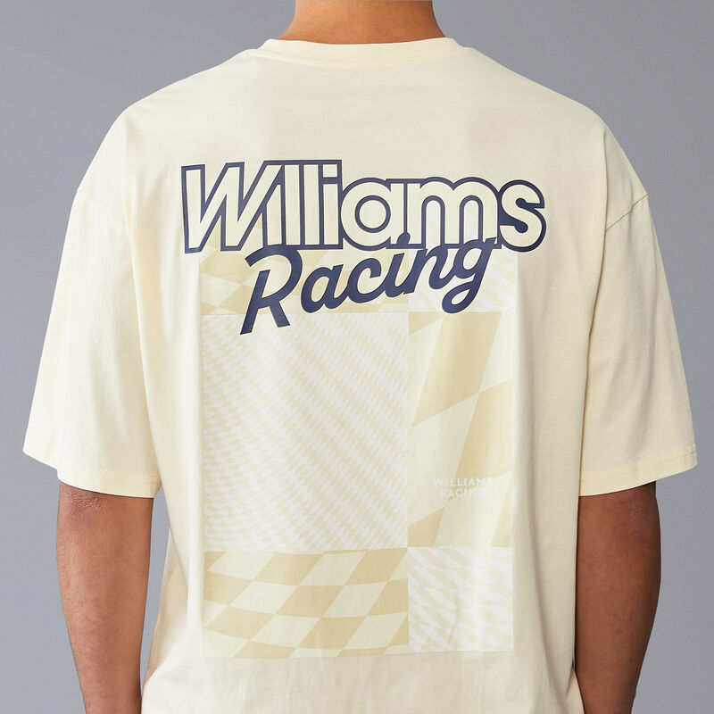 WILLIAMS RACING FW MENS OVERSIZED TEE - misty jade