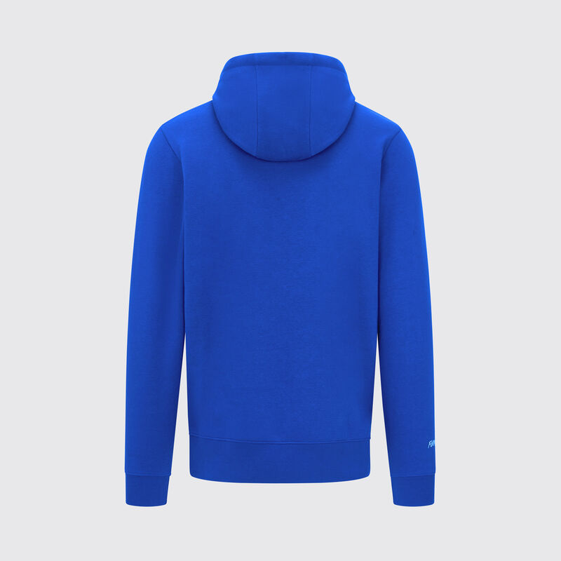 FE FW TONAL E LOGO HOODY - blue