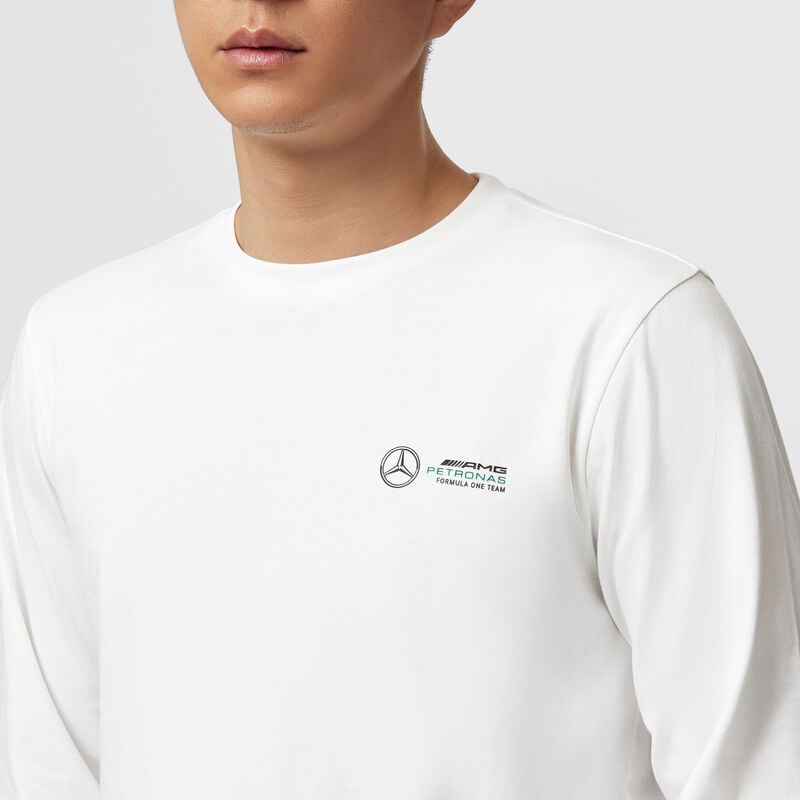 MAPF1 FW MENS LS TEE - white