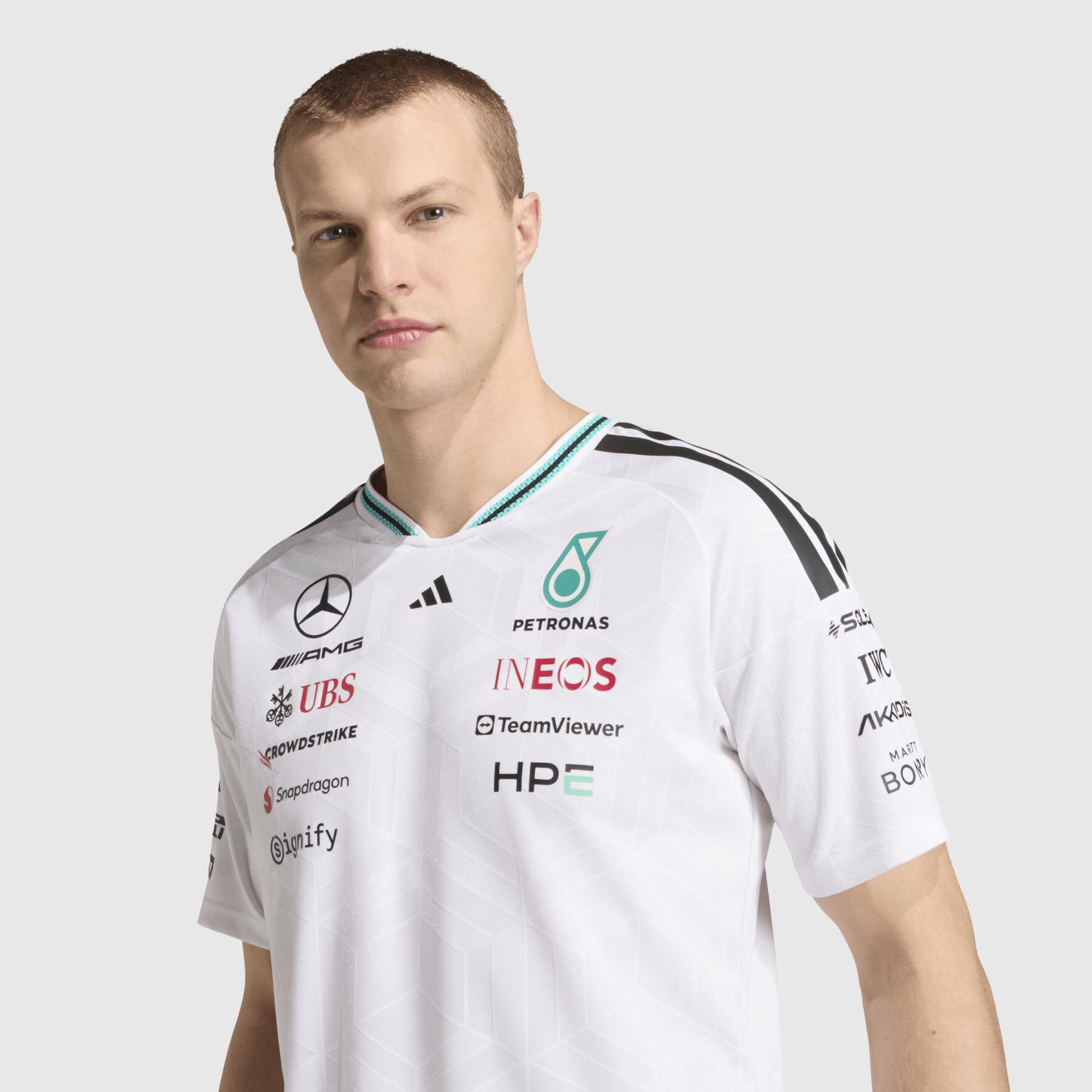 adidas 2026 Team Authentic Driver T-shirt - Mercedes-AMG F1 | Fuel