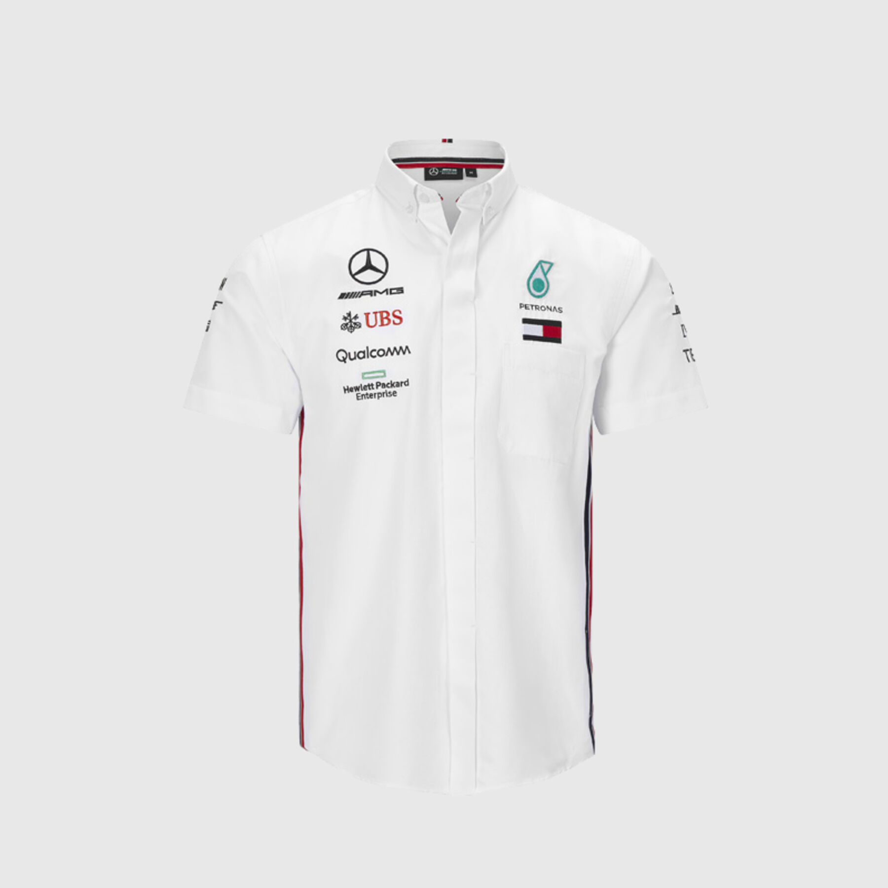 2019 Camisa del equipo Mercedes AMG Petronas Fuel For Fans