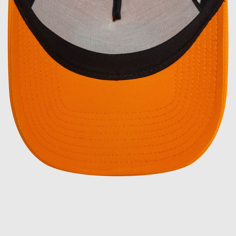 MCLAREN SL RP PRINT TRUCKER 9FORTY CAP - orange