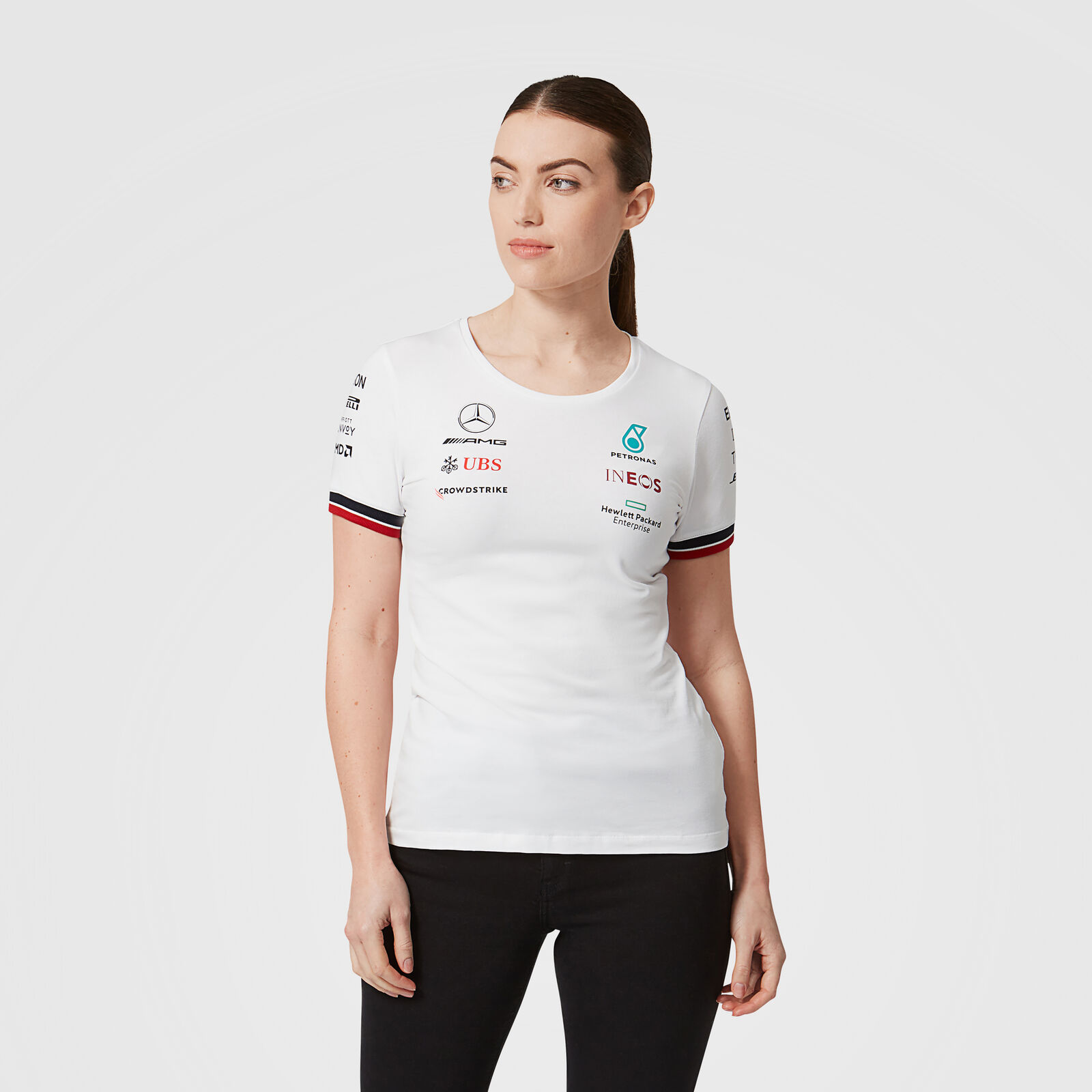 Womens 2021 Team T-Shirt - Mercedes-AMG Petronas