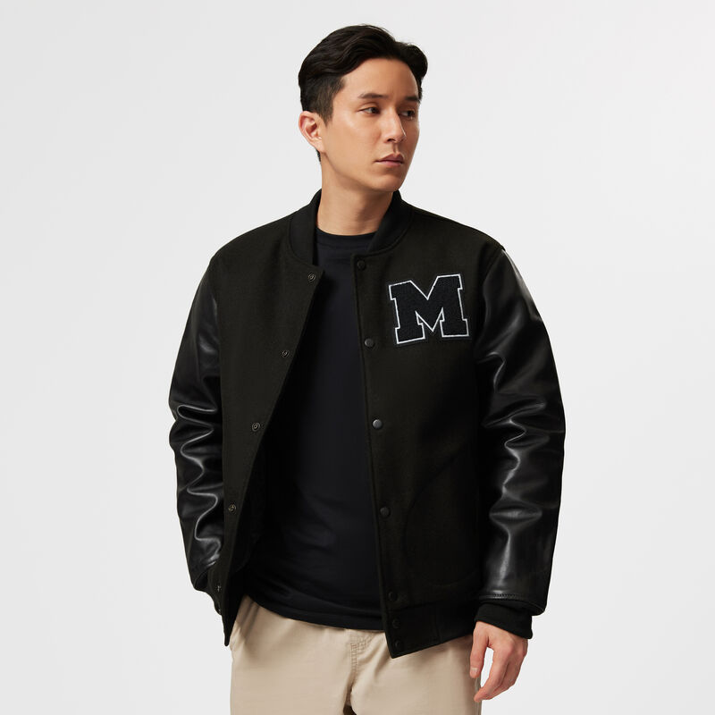 MAPF1 FW VARSITY JACKET - black