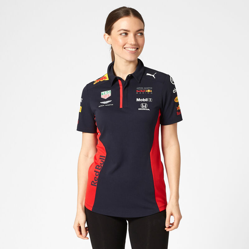 Womens 2020 Team Polo Aston Martin Red Bull Racing Fuel For Fans
