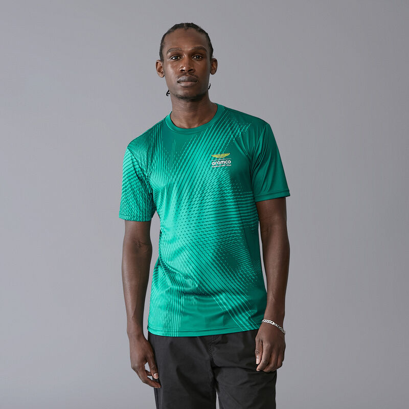 AMF1 FW LIFESTYLE BURST TEE - green