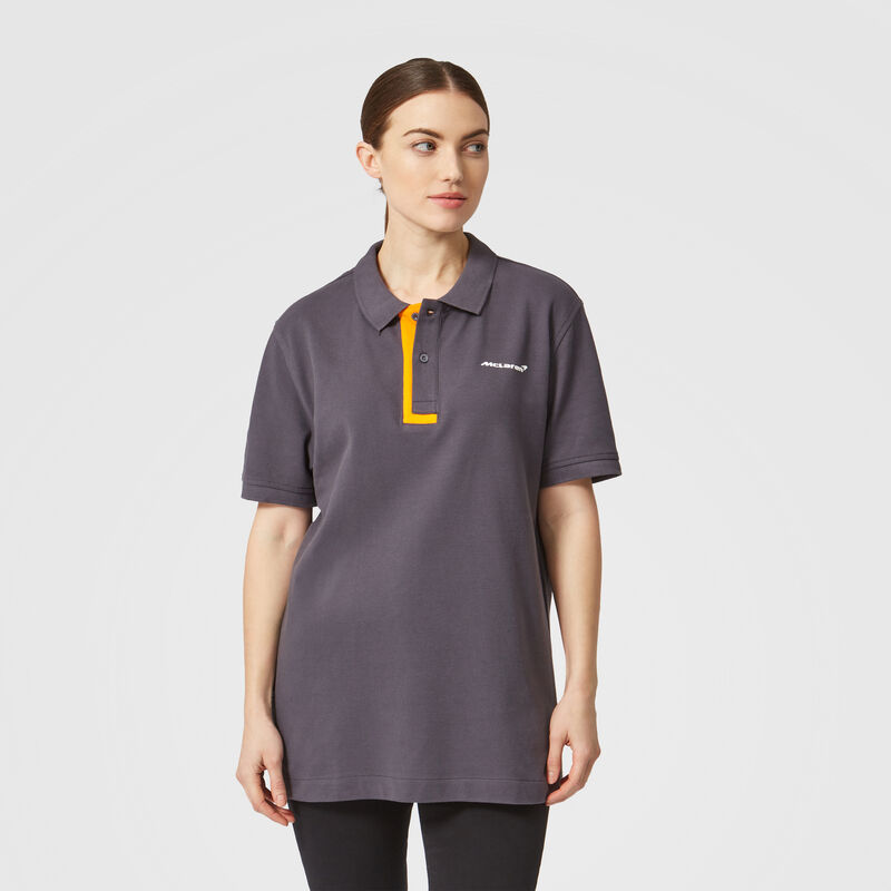 MCLAREN FW ESSENTIALS POLO - Antracit