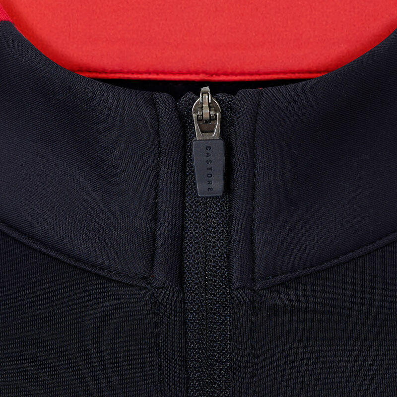 RBR RP UNISEX 1/4 ZIP MIDLAYER - navy