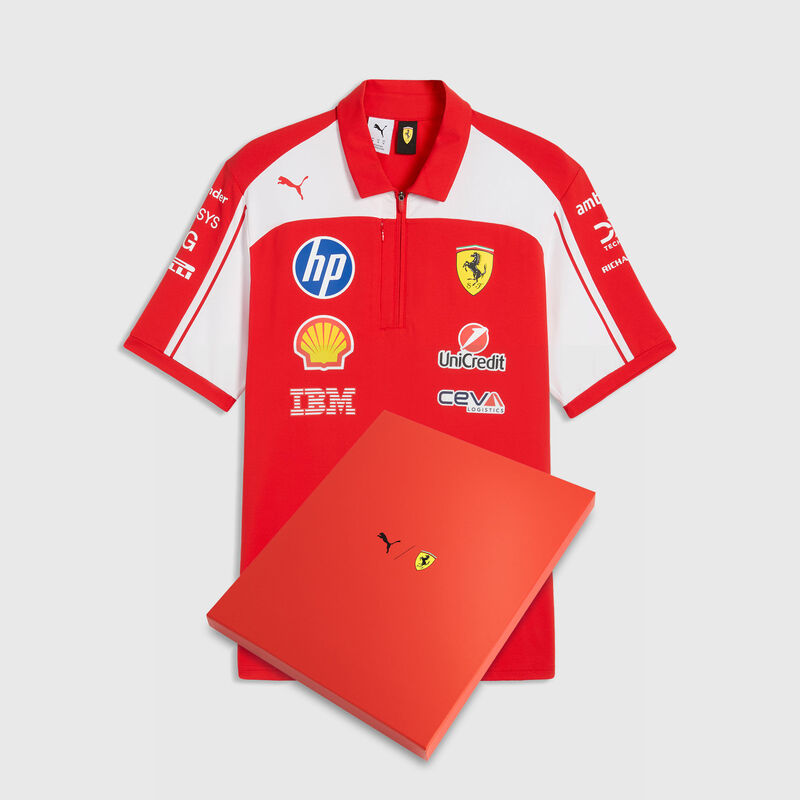 SF RP Authentic Polo - Puma Red