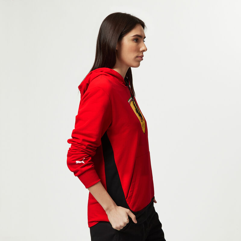 SF FW MENS SHIELD HOODY - red