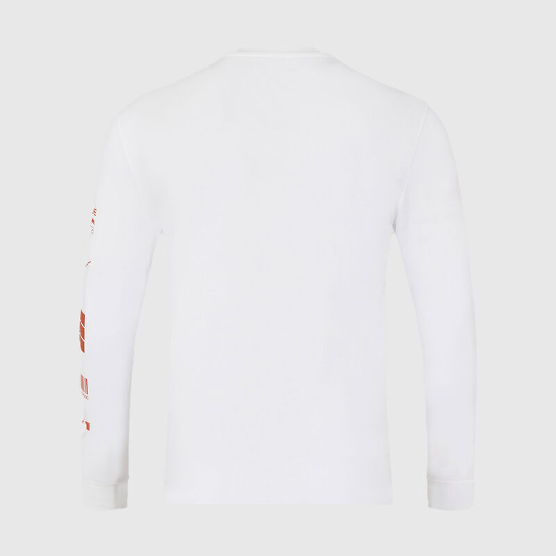 RBR FW UNISEX MV PUZZLE LS TEE - white